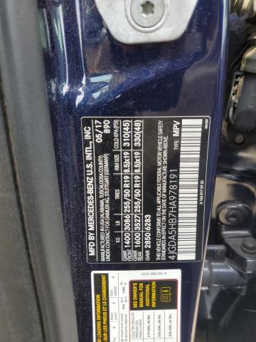 4JGDA5HB7HA978191 Mercedes-Benz Gle 350 4matic
