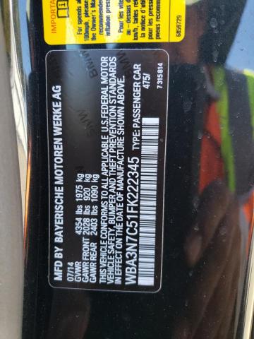 WBA3N7C51FK222345 BMW 428 I