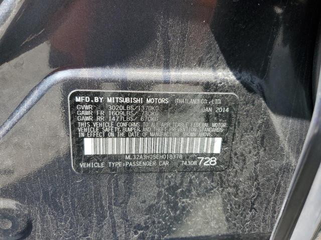 ML32A3HJ5EH018378 Mitsubishi MIRAGE DE