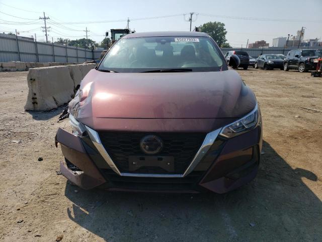  NISSAN SENTRA 2022 Бургунді