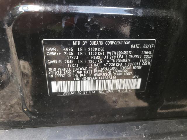 4S4BSAAC1J3232846 Subaru Outback 2.5i