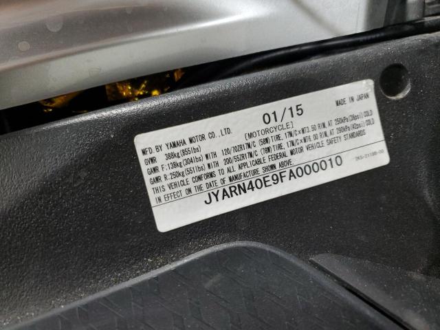 2015 YAMAHA YZFR1M JYARN40E9FA000010