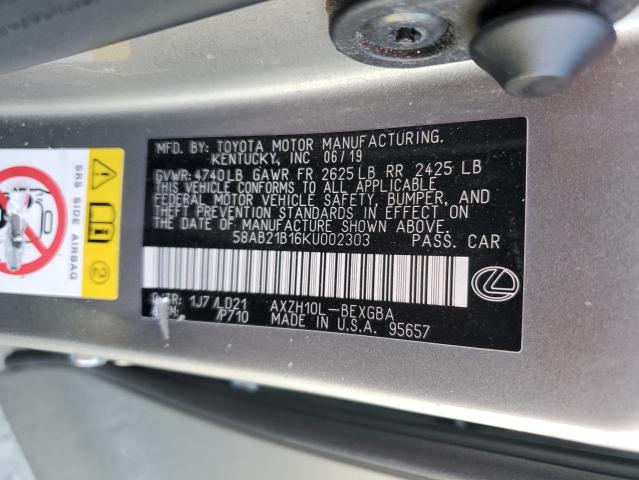 2019 LEXUS RX 300 58AB21B16KU002303
