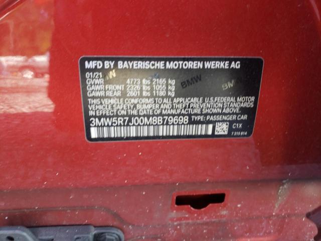 3MW5R7J00M8B79698 BMW 330XI