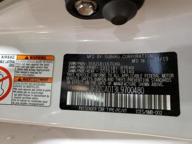 2020 SUBARU BRZ TS JF1ZCAD13L9700480