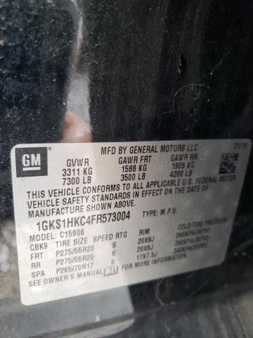 1GKS1HKC4FR573004 GMC Yukon Xl C1500 Slt