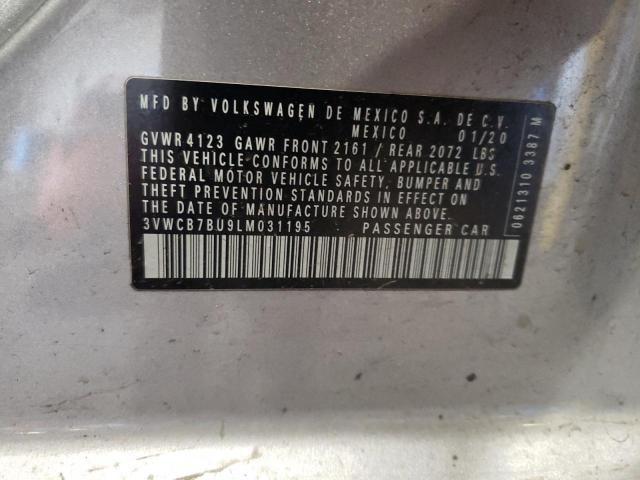 2020 VOLKSWAGEN JETTA S - 3VWCB7BU9LM031195