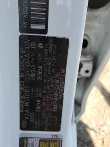 KNAFK4A69G5496263 KIA FORTE LX