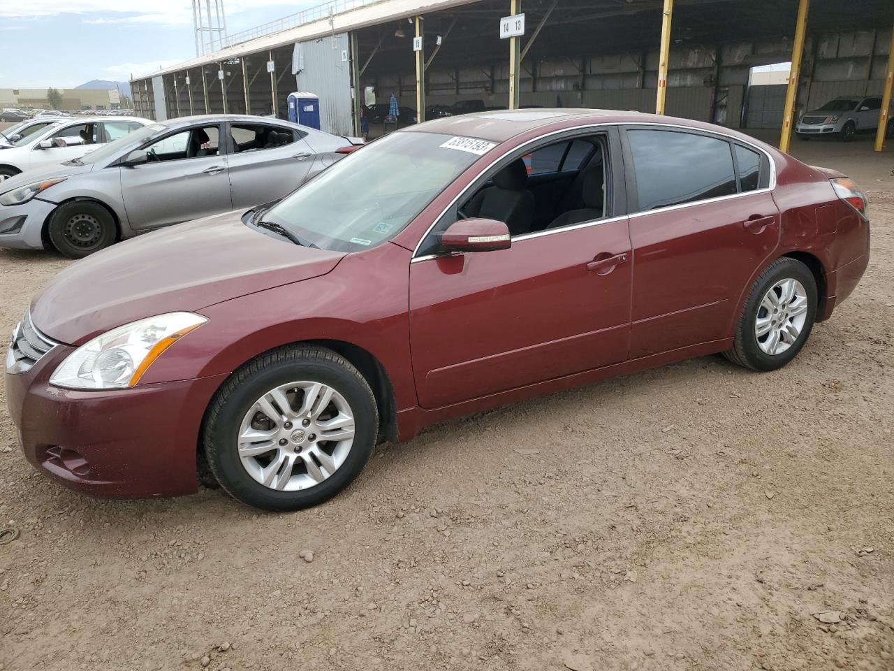 2010 burgundy nissan altima