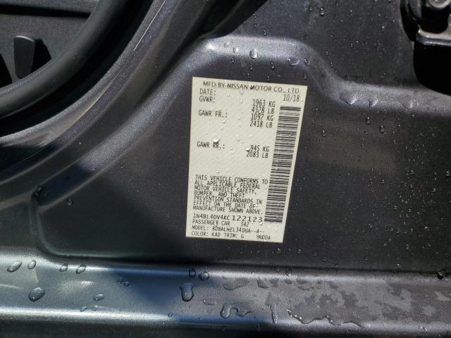 1N4BL4DV4KC122123 Nissan ALTIMA SV