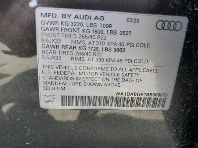 2024 AUDI Q8 E-TRON - WA1DABGE1RB008079