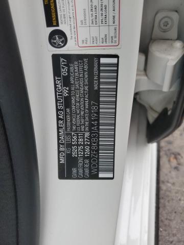2018 MERCEDES-BENZ E 63 AMG-S - WDDZF8KB3JA419187