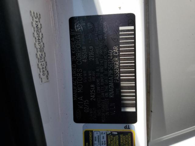 KNAGM4A79F5612440 KIA Optima Lx