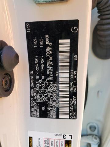 2023 TOYOTA 4RUNNER SE - JTEPU5JR1P6114301