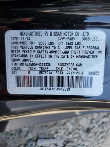 JN1AZ4EH5FM442339 Nissan 370Z BASE