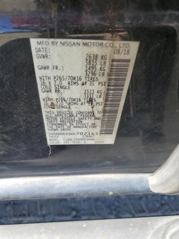 1N6AD0EV1KN702165 Nissan FRONTIER S