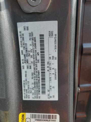 1FMDE5CH0NLB70491 Ford Bronco Base