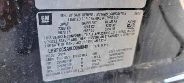LRBFXCSA8LD068040 Buick Envision Essence