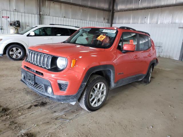  JEEP RENEGADE 2021 Оранжевий