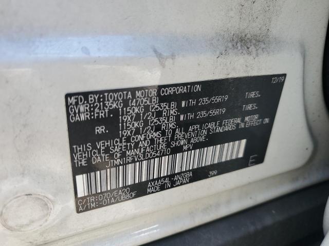 JTMN1RFV3LD054710 | 2020 TOYOTA RAV4 LIMIT