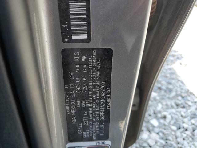3KPF44AC9NE487700 KIA FORTE GT