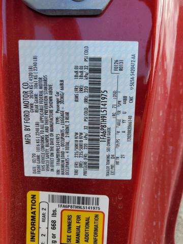 1FA6P8TH9L5141975 Ford MUSTANG