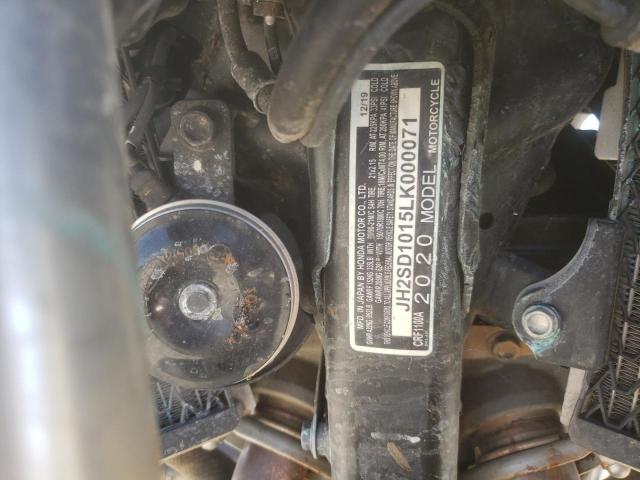 2020 HONDA CRF1100 A JH2SD1015LK000071