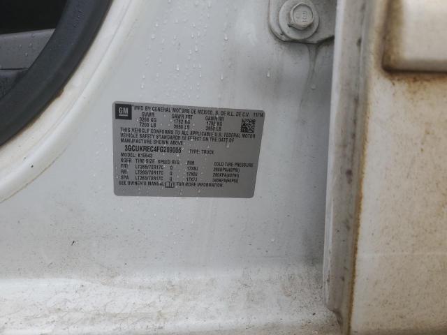 3GCUKREC4FG209006 Chevrolet Silverado K1500 Lt