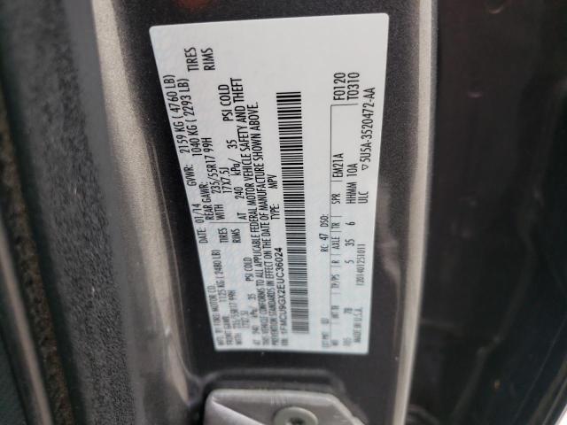 1FMCU9GX2EUC36024 Ford ESCAPE SE