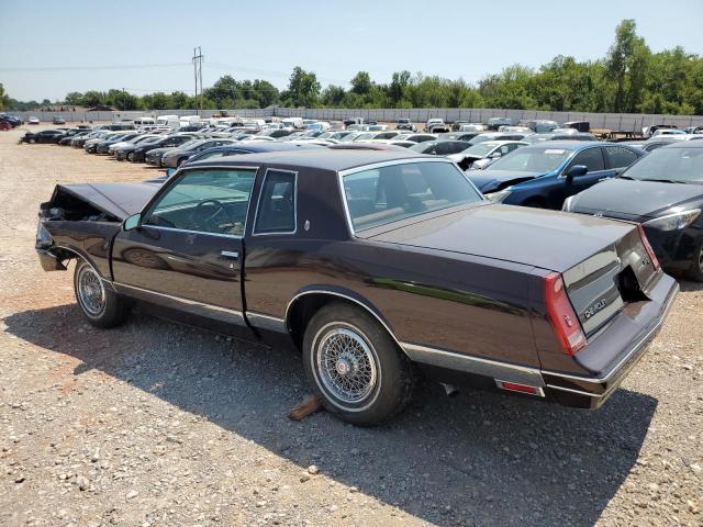 1987 Chevrolet Monte Carlo VIN: 1G1GZ11H6HR101588 Lot: 64289713