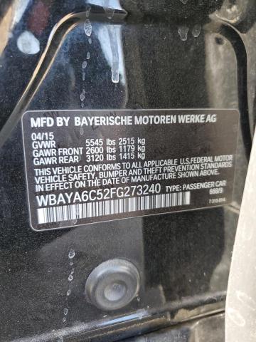 2015 BMW 740 I - WBAYA6C52FG273240