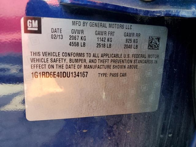 VIN 1G1RD6E40DU134167 2013 Chevrolet Volt no.12