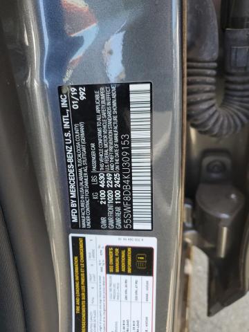 55SWF8DB4KU309153 Mercedes-Benz C 300