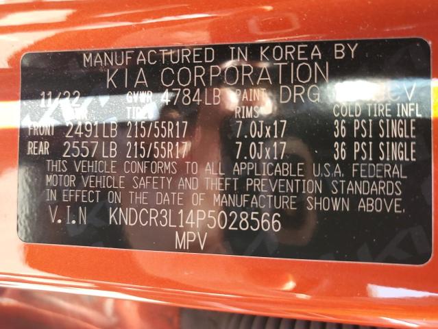 2023 KIA NIRO WIND - KNDCR3L14P5028566