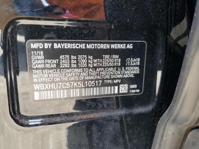 WBXHU7C57K5L10517 BMW X1 Sdrive28i