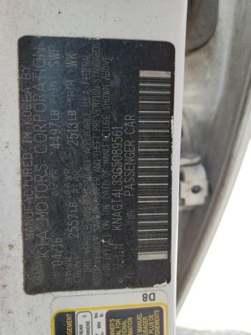 KNAGT4L33G5089561 KIA Optima Lx