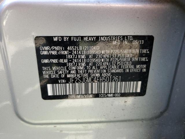 JF2SJGMC4EH501261 Subaru Forester 2.0xt Touring