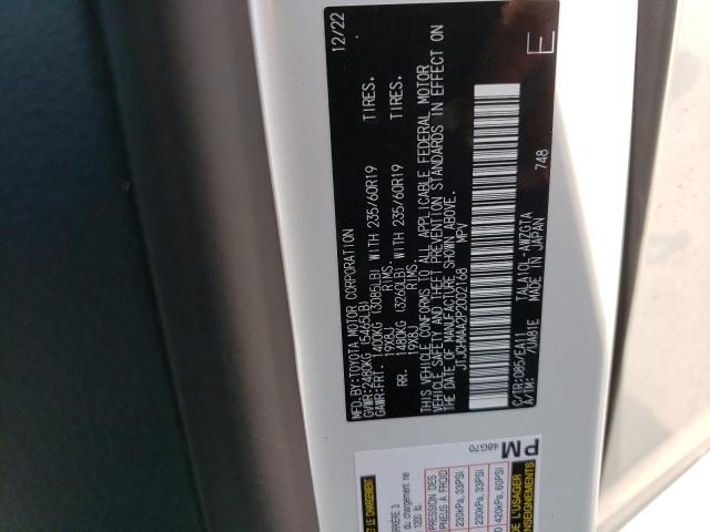 2023 LEXUS RX 350 PRE JTJCHMAA2P2002168