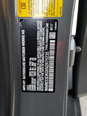 WMW33DK0XN2R75235 Mini Cooper
