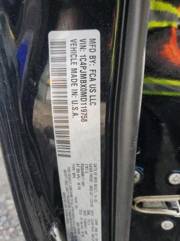 1C4PJMBX0MD119758 Jeep Cherokee Trailhawk
