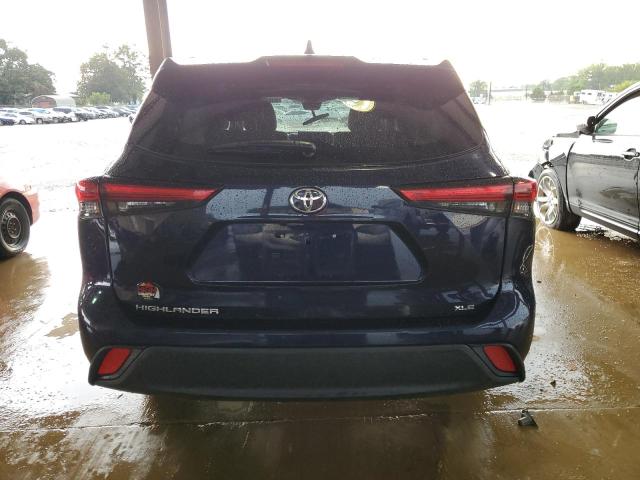 VIN 5TDGZRAH1LS017968 2020 Toyota Highlander, Xle no.6