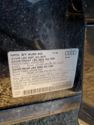 2020 AUDI Q5 E PREMI - WA1E2AFY7L2045622