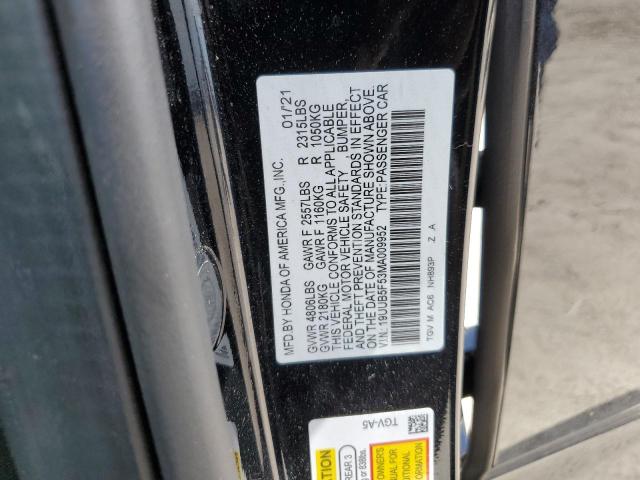 2021 ACURA TLX TECH A - 19UUB5F53MA009952
