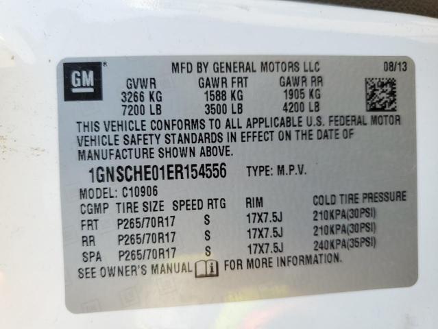 1GNSCHE01ER154556 Chevrolet Suburban C1500  Ls