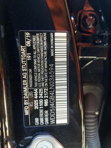 WDD5J4GB4LN036594 Mercedes-Benz CLA 250
