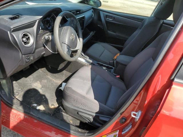  TOYOTA COROLLA 2019 Червоний