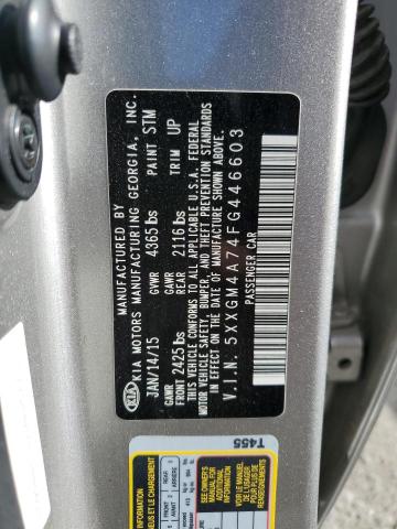 5XXGM4A74FG446603 KIA Optima Lx