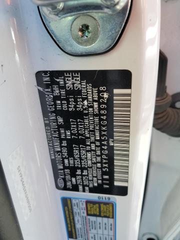 5XYPG4A5XKG489208 KIA SORENTO LX
