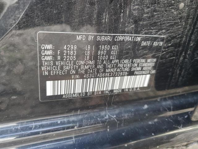 Subaru Impreza 2019 4S3GTAB68K3732939 Thumbnail 12