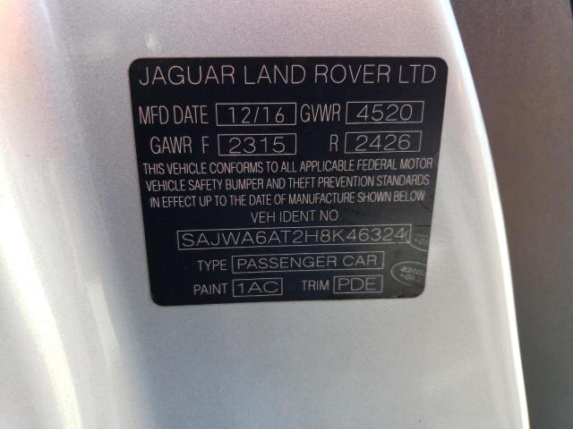 SAJWA6AT2H8K46324 Jaguar F-Type